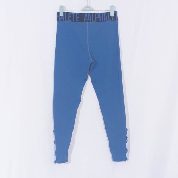 ALPHALETE High Rise Crisscross Detail Leggings Size S - Picture 4 of 7